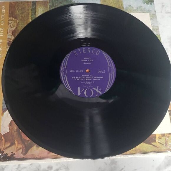 Handel Telemann Society Orchestra Classical Vinyl Record - Picture 7 of 15